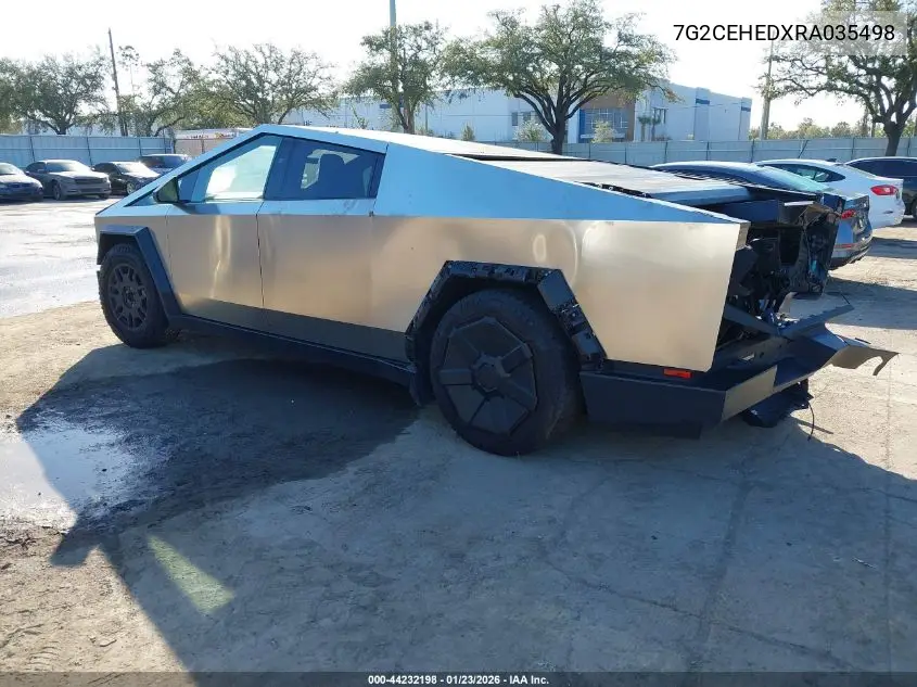 2024 Tesla Cybertruck VIN: 7G2CEHEDXRA035498 Lot: 44232198