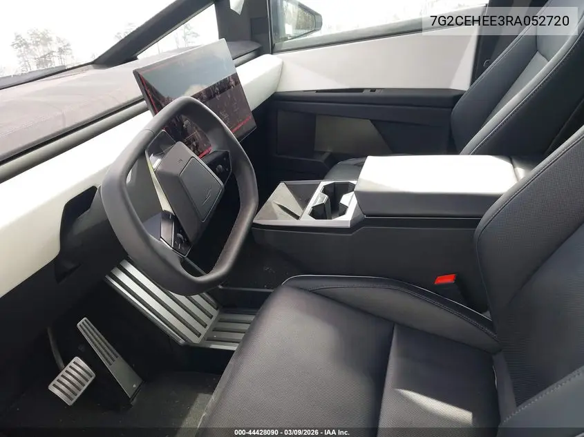 2024 Tesla Cybertruck Cyberbeast VIN: 7G2CEHEE3RA052720 Lot: 44428090