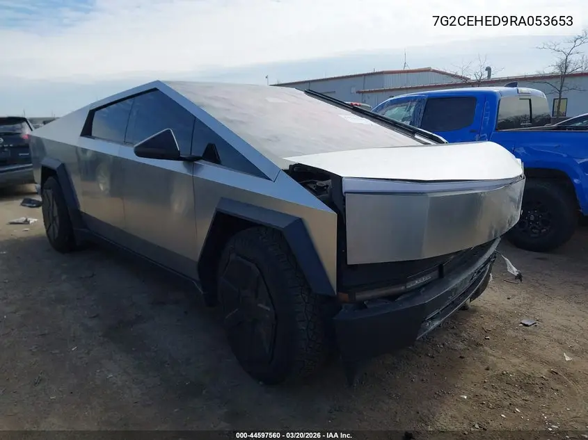2024 Tesla Cybertruck VIN: 7G2CEHED9RA053653 Lot: 44597560