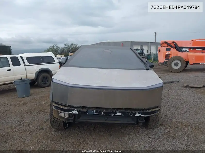 2024 Tesla Cybertruck All-Wheel Drive VIN: 7G2CEHED4RA049784 Lot: 44779638