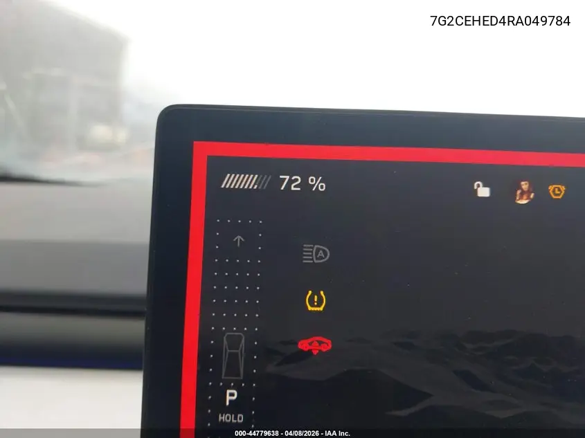 2024 Tesla Cybertruck All-Wheel Drive VIN: 7G2CEHED4RA049784 Lot: 44779638