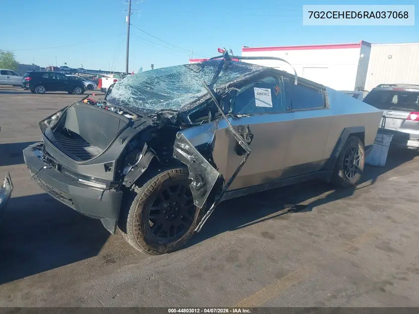 2024 Tesla Cybertruck All-Wheel Drive VIN: 7G2CEHED6RA037068 Lot: 44803012