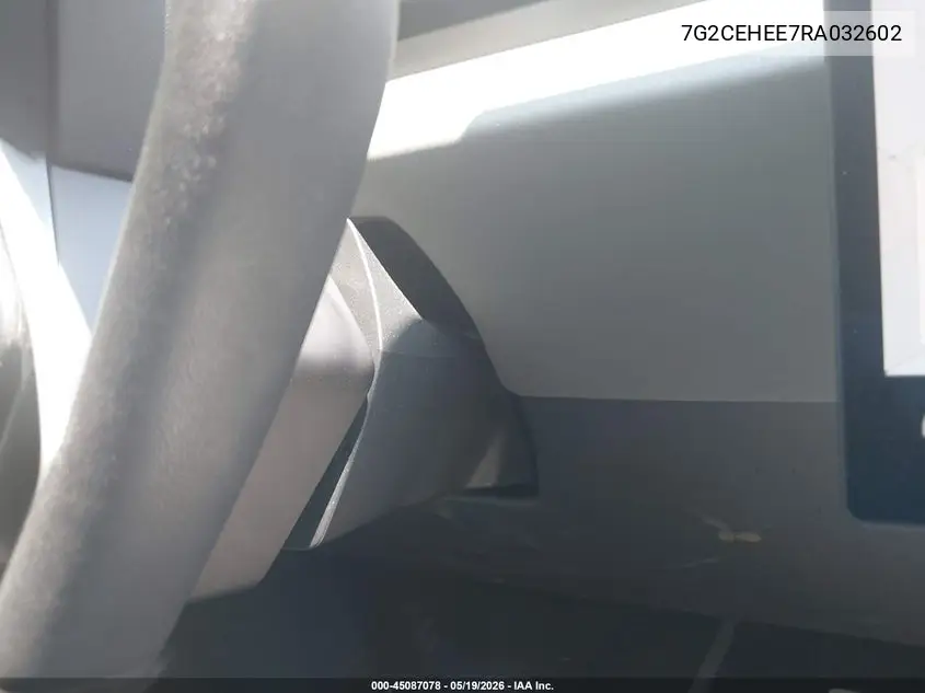 2024 Tesla Cybertruck Cyberbeast VIN: 7G2CEHEE7RA032602 Lot: 45087078