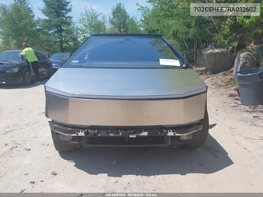 2024 Tesla Cybertruck Cyberbeast VIN: 7G2CEHEE7RA032602 Lot: 45087078