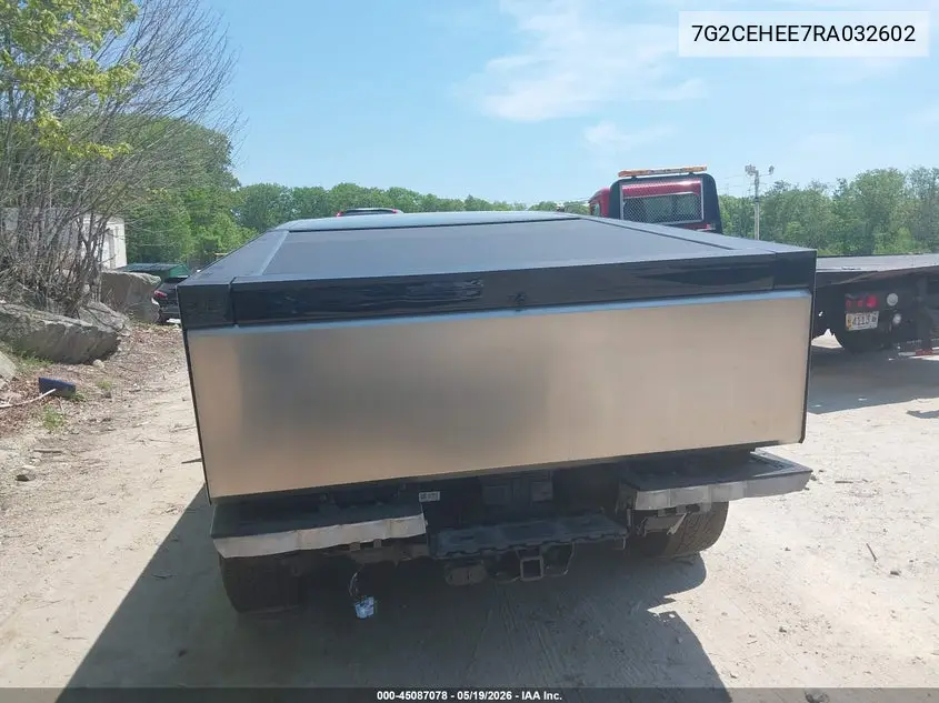 2024 Tesla Cybertruck Cyberbeast VIN: 7G2CEHEE7RA032602 Lot: 45087078