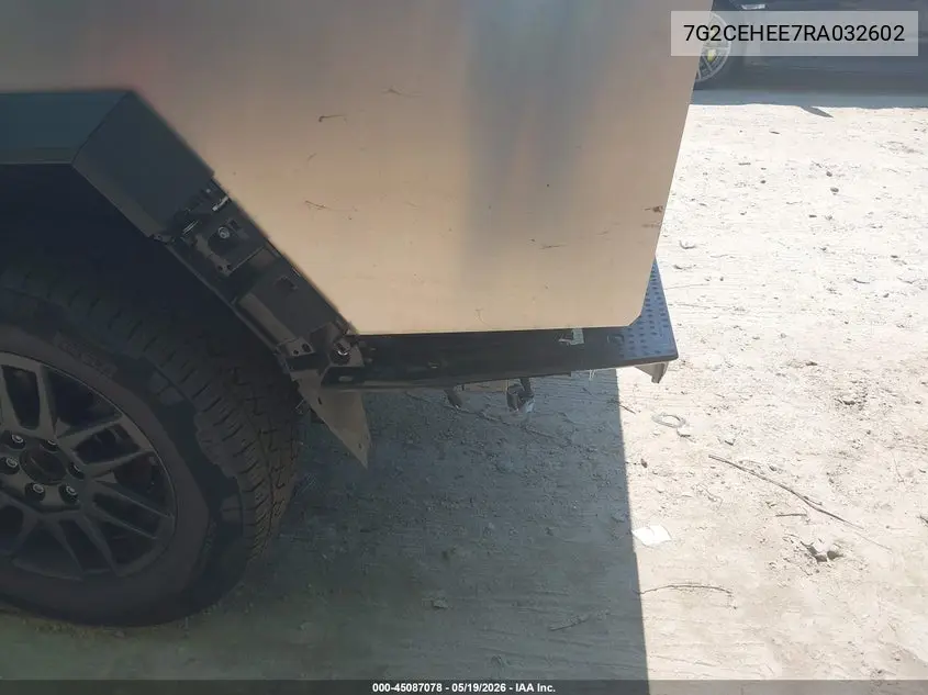 2024 Tesla Cybertruck Cyberbeast VIN: 7G2CEHEE7RA032602 Lot: 45087078