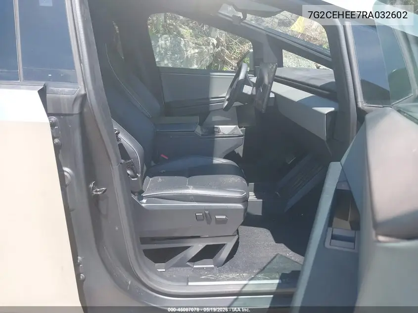 2024 Tesla Cybertruck Cyberbeast VIN: 7G2CEHEE7RA032602 Lot: 45087078