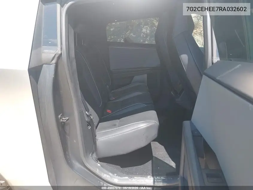 2024 Tesla Cybertruck Cyberbeast VIN: 7G2CEHEE7RA032602 Lot: 45087078