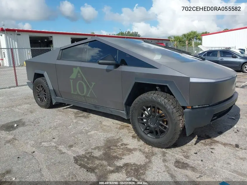 2024 Tesla Cybertruck All-Wheel Drive VIN: 7G2CEHED0RA055582 Lot: 45192298