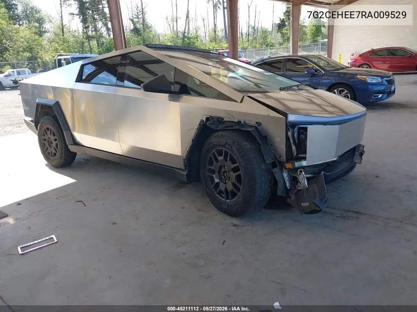 2024 Tesla Cybertruck Cyberbeast VIN: 7G2CEHEE7RA009529 Lot: 45211112
