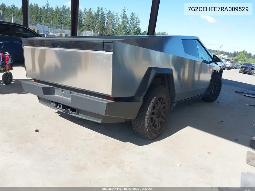2024 Tesla Cybertruck Cyberbeast VIN: 7G2CEHEE7RA009529 Lot: 45211112
