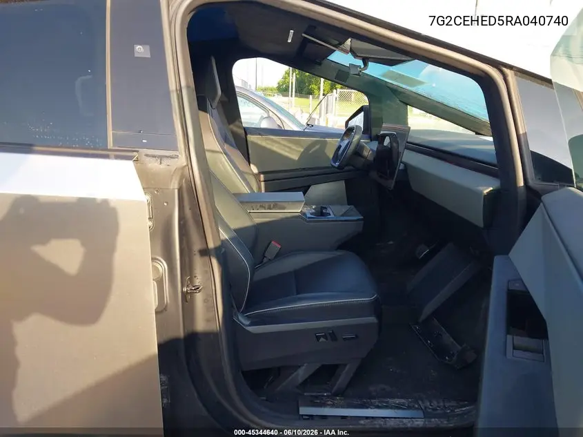 2024 Tesla Cybertruck All-Wheel Drive VIN: 7G2CEHED5RA040740 Lot: 45344640