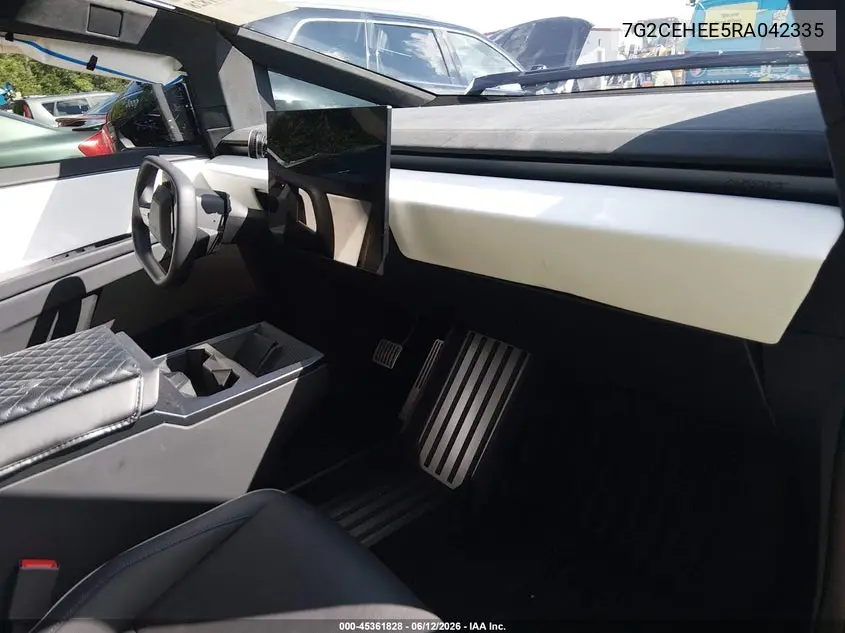 2024 Tesla Cybertruck Cyberbeast VIN: 7G2CEHEE5RA042335 Lot: 45361828