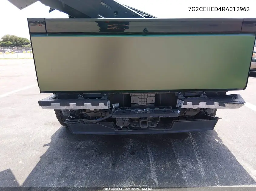 2024 Tesla Cybertruck All-Wheel Drive VIN: 7G2CEHED4RA012962 Lot: 45376044