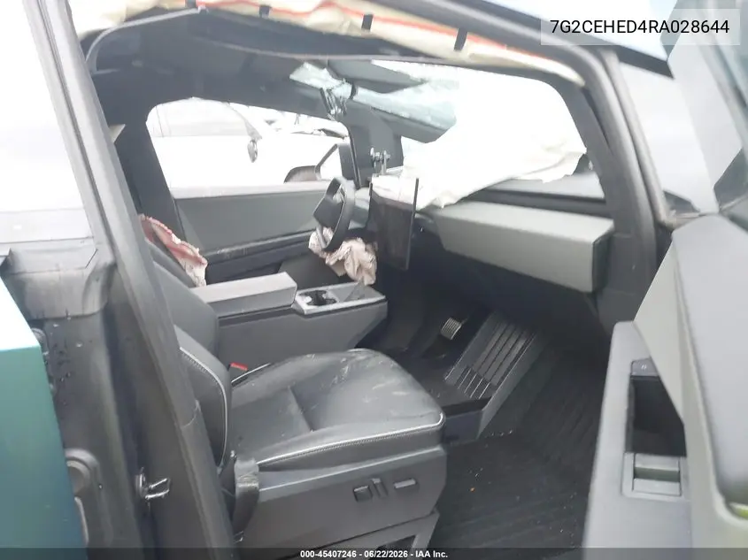 2024 Tesla Cybertruck All-Wheel Drive VIN: 7G2CEHED4RA028644 Lot: 45407246