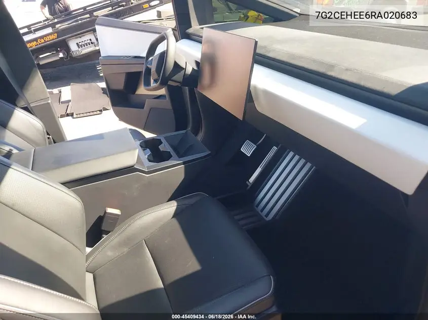 2024 Tesla Cybertruck Cyberbeast VIN: 7G2CEHEE6RA020683 Lot: 45409434