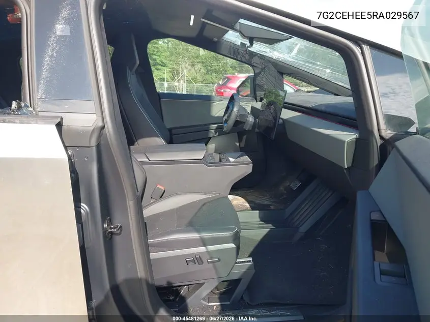 2024 Tesla Cybertruck Cyberbeast VIN: 7G2CEHEE5RA029567 Lot: 45481269