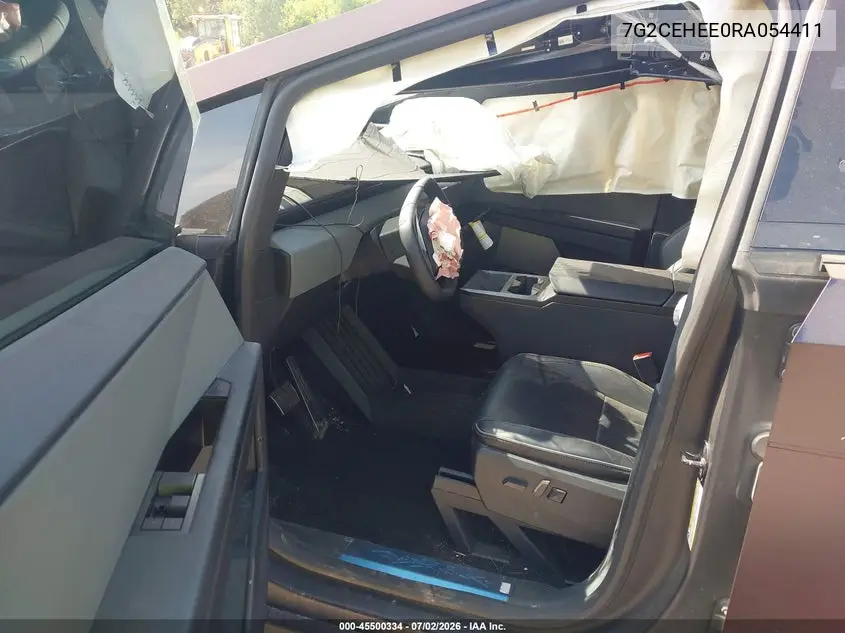 2024 Tesla Cybertruck Cyberbeast VIN: 7G2CEHEE0RA054411 Lot: 45500334