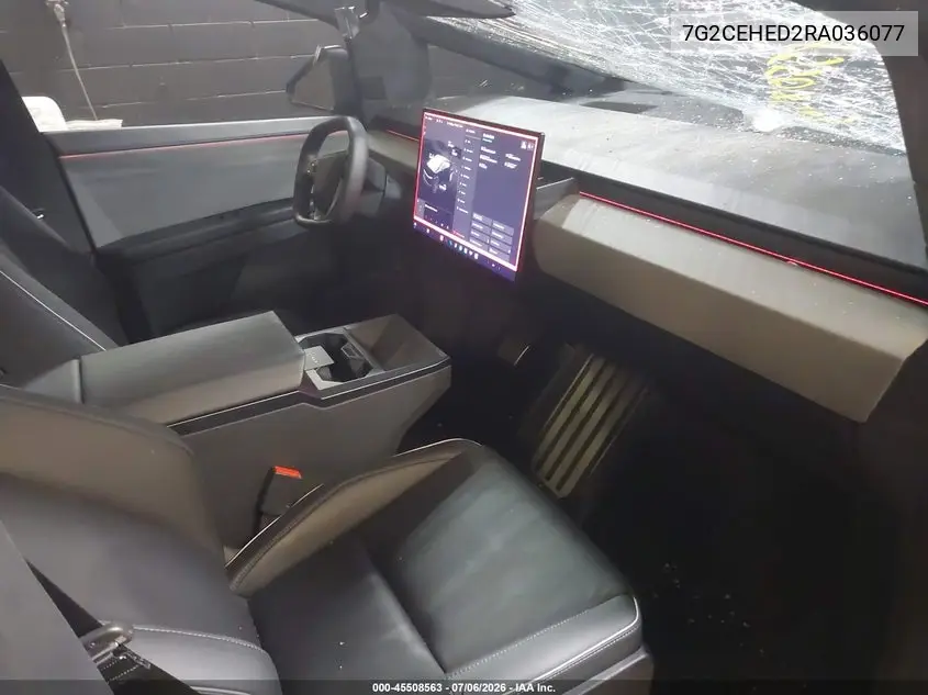 2024 Tesla Cybertruck All-Wheel Drive VIN: 7G2CEHED2RA036077 Lot: 45508563