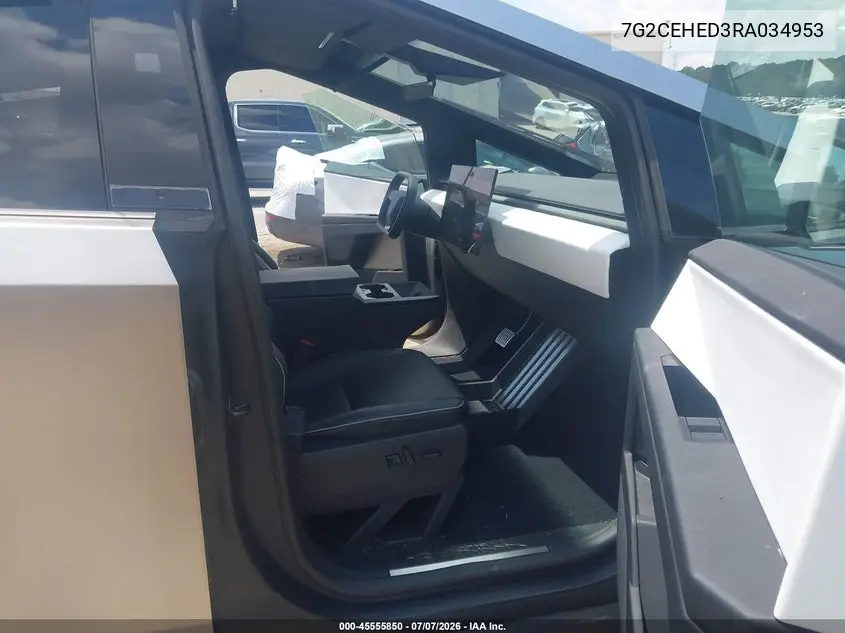 2024 Tesla Cybertruck All-Wheel Drive VIN: 7G2CEHED3RA034953 Lot: 45555850