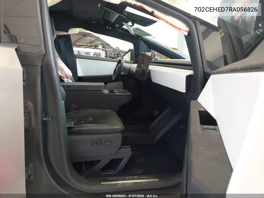 2024 Tesla Cybertruck All-Wheel Drive VIN: 7G2CEHED7RA056826 Lot: 45556063