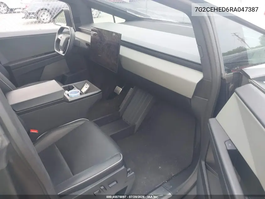 2024 Tesla Cybertruck All-Wheel Drive VIN: 7G2CEHED6RA047387 Lot: 45578897