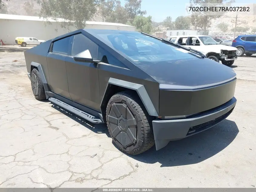 2024 Tesla Cybertruck Cyberbeast VIN: 7G2CEHEE7RA037282 Lot: 45598392