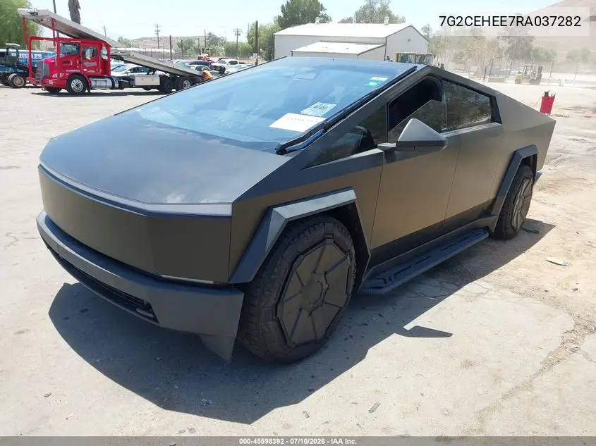2024 Tesla Cybertruck Cyberbeast VIN: 7G2CEHEE7RA037282 Lot: 45598392