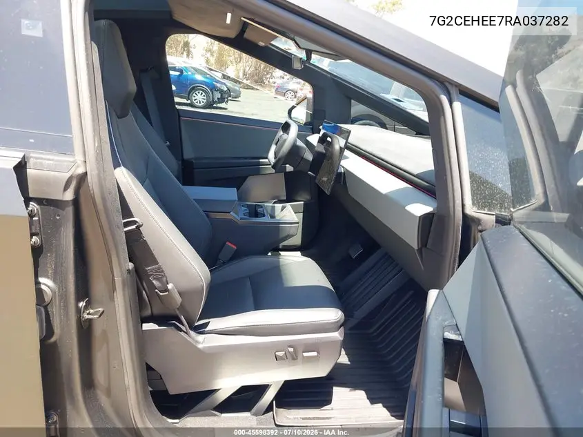 2024 Tesla Cybertruck Cyberbeast VIN: 7G2CEHEE7RA037282 Lot: 45598392