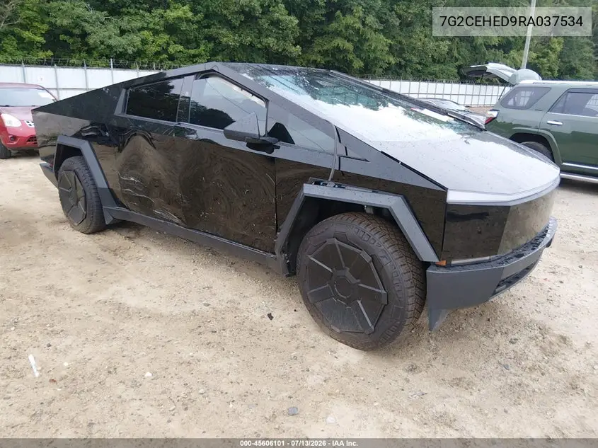 2024 Tesla Cybertruck All-Wheel Drive VIN: 7G2CEHED9RA037534 Lot: 45606101