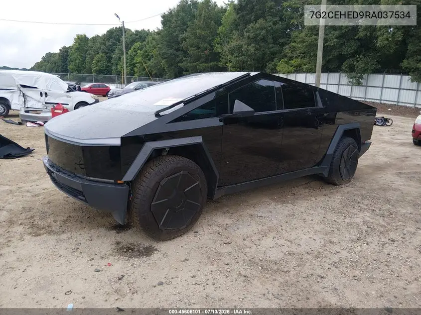 2024 Tesla Cybertruck All-Wheel Drive VIN: 7G2CEHED9RA037534 Lot: 45606101