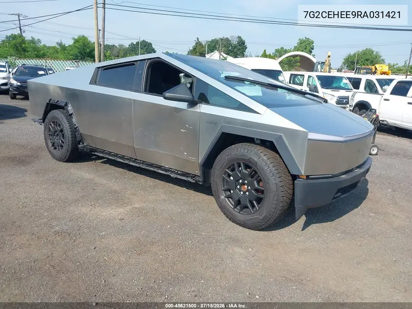 2024 Tesla Cybertruck Cyberbeast VIN: 7G2CEHEE9RA031421 Lot: 45621500