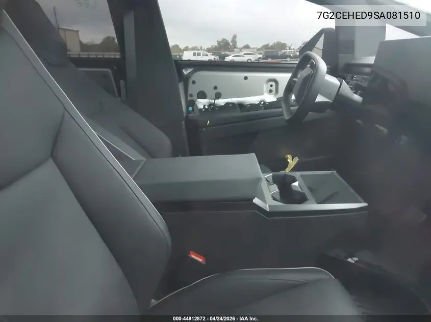 2025 Tesla Cybertruck VIN: 7G2CEHED9SA081510 Lot: 44912872