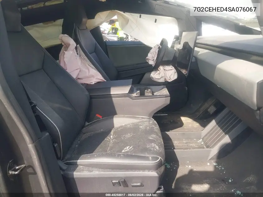 2025 Tesla Cybertruck All-Wheel Drive VIN: 7G2CEHED4SA076067 Lot: 45258817