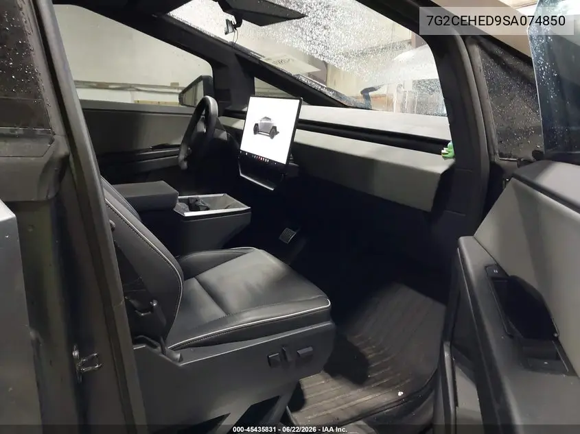 2025 Tesla Cybertruck All-Wheel Drive VIN: 7G2CEHED9SA074850 Lot: 45435831