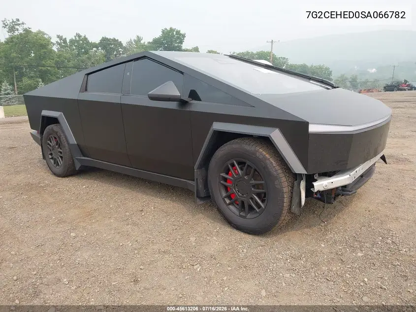2025 Tesla Cybertruck All-Wheel Drive VIN: 7G2CEHED0SA066782 Lot: 45613206
