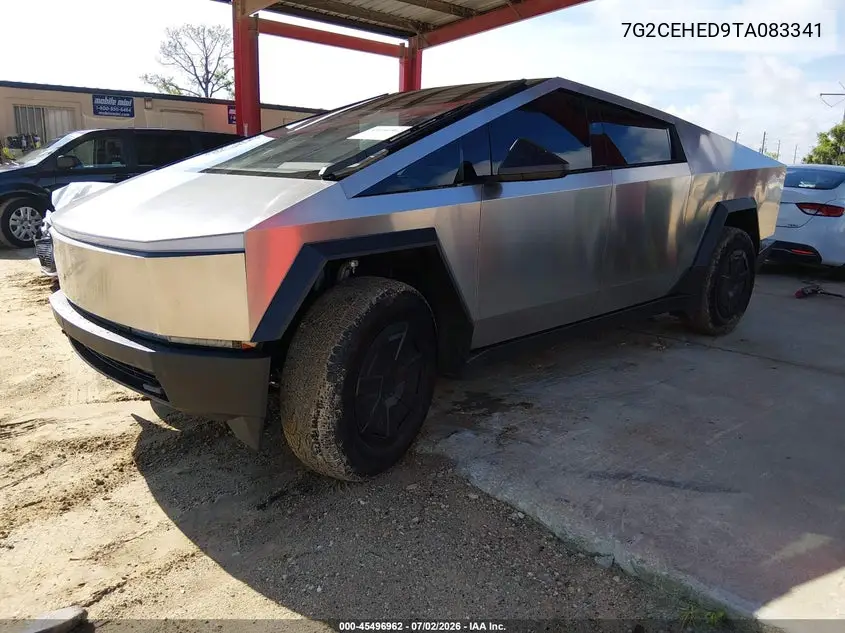 2026 Tesla Cybertruck Dual Motor All-Wheel Drive/Premium All-Wheel Drive VIN: 7G2CEHED9TA083341 Lot: 45496962