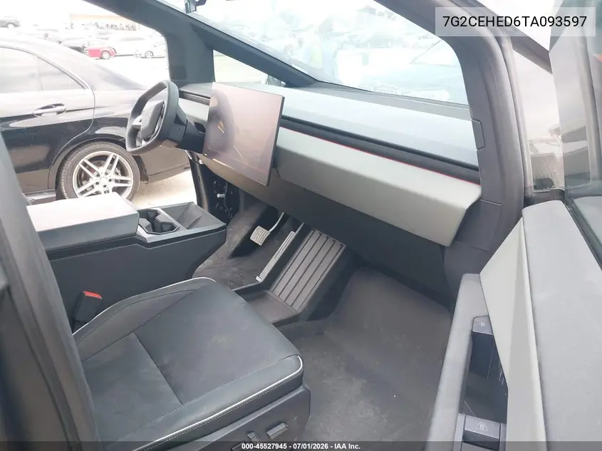 2026 Tesla Cybertruck Dual Motor All-Wheel Drive/Premium All-Wheel Drive VIN: 7G2CEHED6TA093597 Lot: 45527945