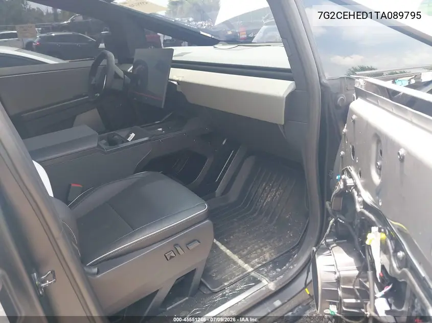 2026 Tesla Cybertruck Dual Motor All-Wheel Drive/Premium All-Wheel Drive VIN: 7G2CEHED1TA089795 Lot: 45551246