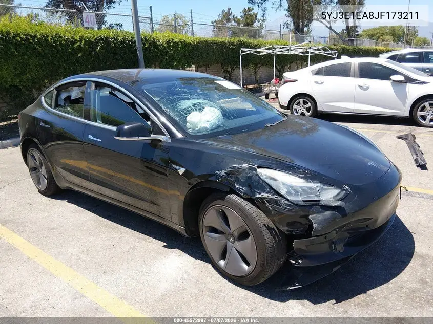 2018 Tesla Model 3 Long Range/Mid Range VIN: 5YJ3E1EA8JF173211 Lot: 45572997