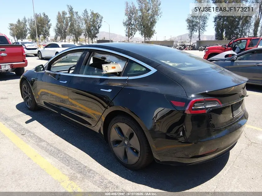 2018 Tesla Model 3 Long Range/Mid Range VIN: 5YJ3E1EA8JF173211 Lot: 45572997