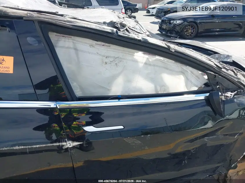 2018 Tesla Model 3 Long Range/Performance VIN: 5YJ3E1EB9JF120901 Lot: 45676204