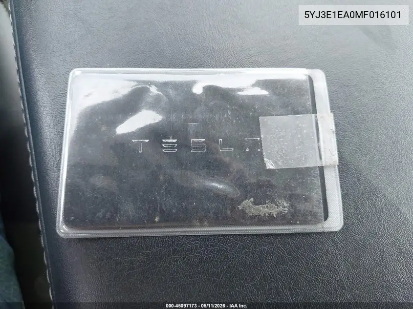 5YJ3E1EA0MF016101 2021 Tesla Model 3 Standard Range Plus Rear-Wheel Drive