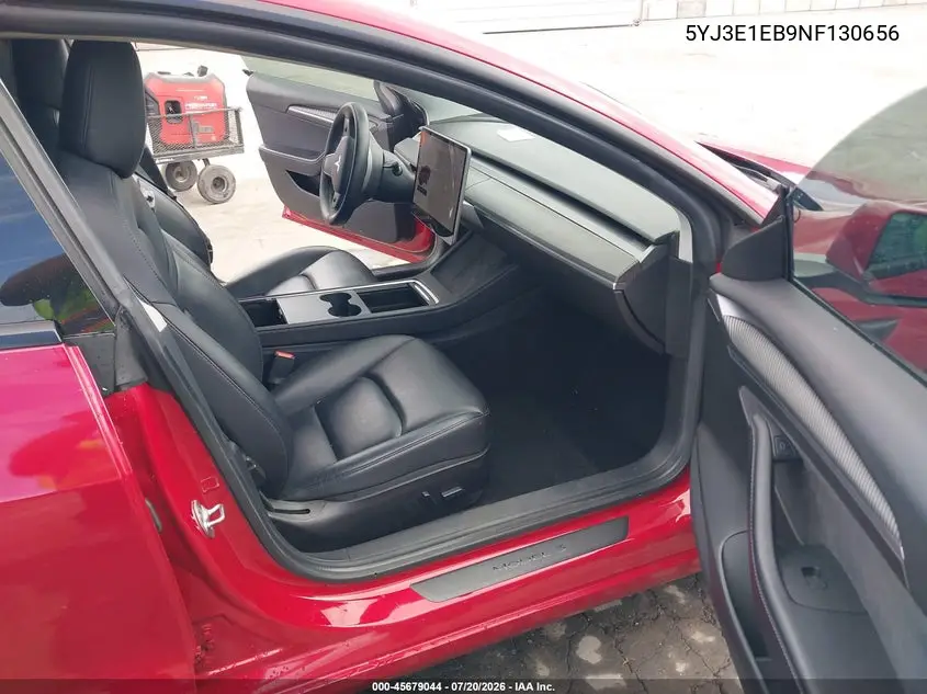 2022 Tesla Model 3 Long Range Dual Motor All-Wheel Drive VIN: 5YJ3E1EB9NF130656 Lot: 45679044