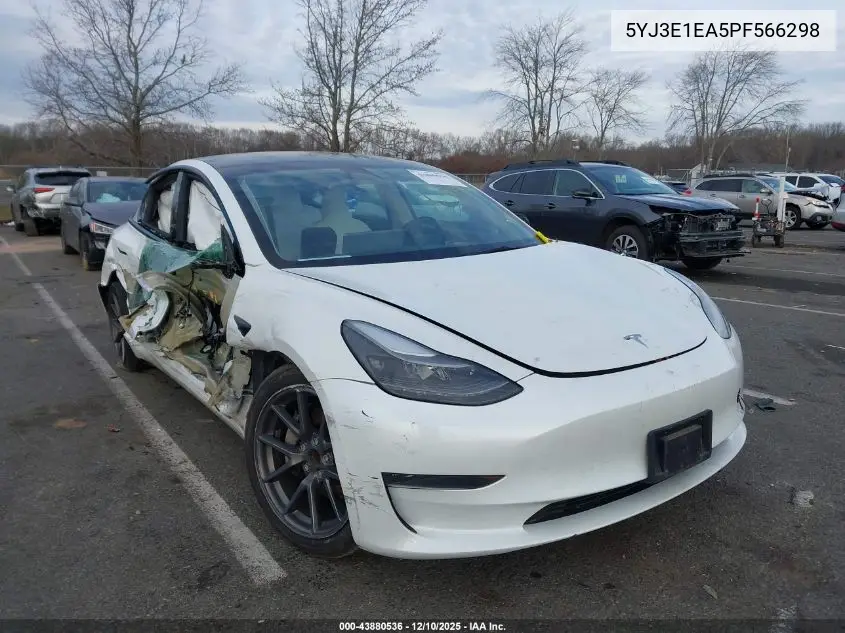 5YJ3E1EA5PF566298 2023 Tesla Model 3 Rear-Wheel Drive