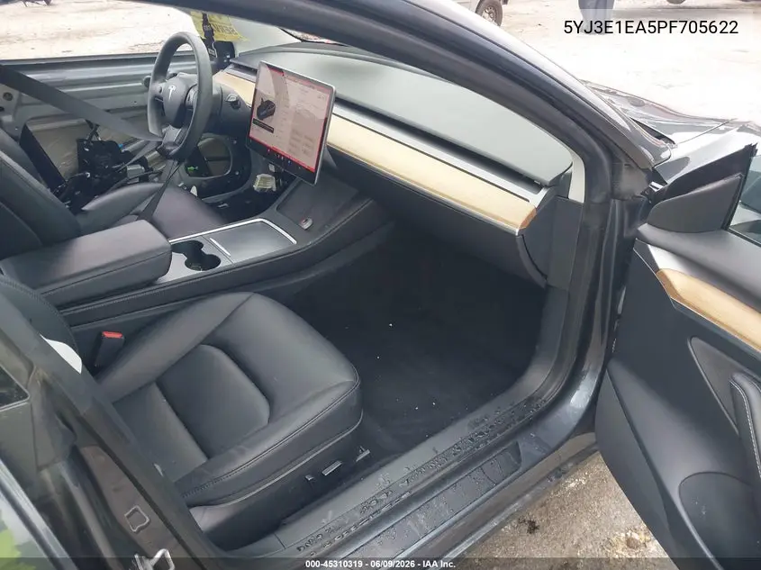 2023 Tesla Model 3 Rear-Wheel Drive VIN: 5YJ3E1EA5PF705622 Lot: 45310319