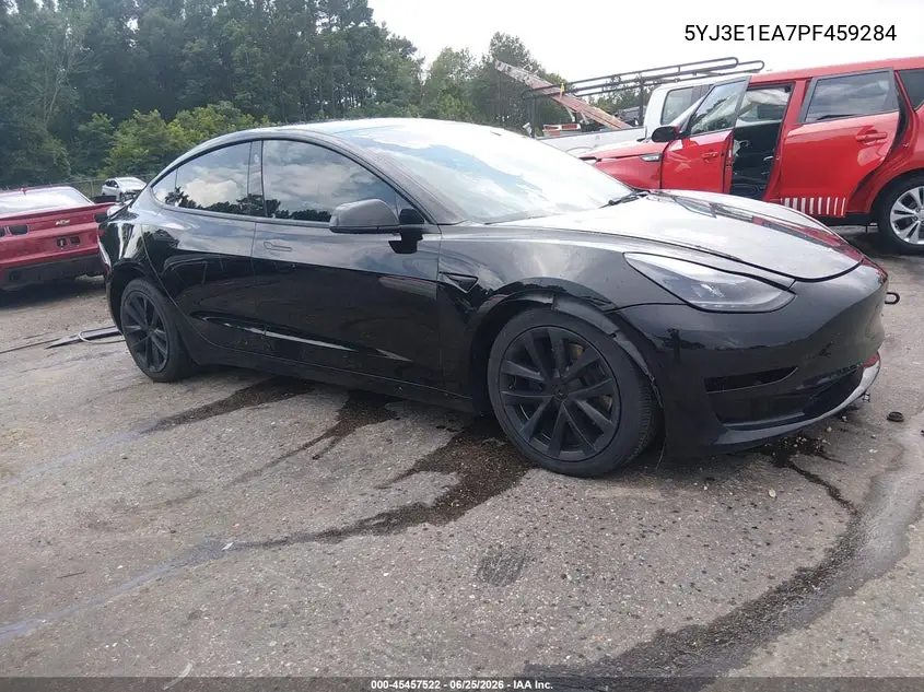 2023 Tesla Model 3 Rear-Wheel Drive VIN: 5YJ3E1EA7PF459284 Lot: 45457522