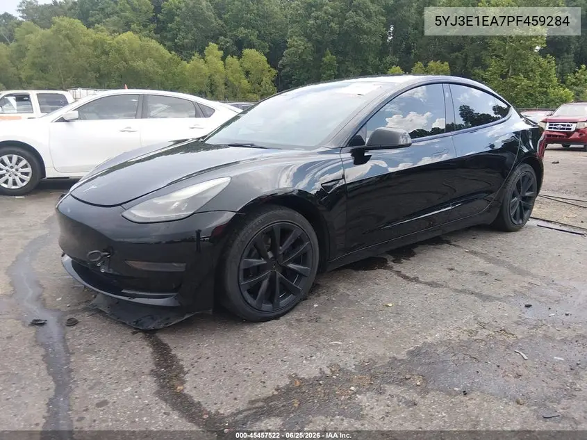 2023 Tesla Model 3 Rear-Wheel Drive VIN: 5YJ3E1EA7PF459284 Lot: 45457522