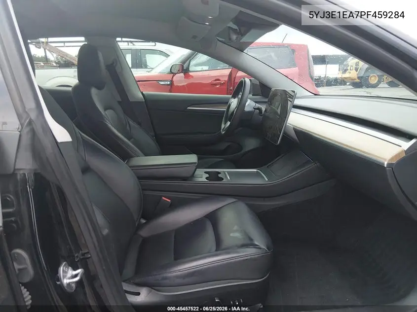 2023 Tesla Model 3 Rear-Wheel Drive VIN: 5YJ3E1EA7PF459284 Lot: 45457522