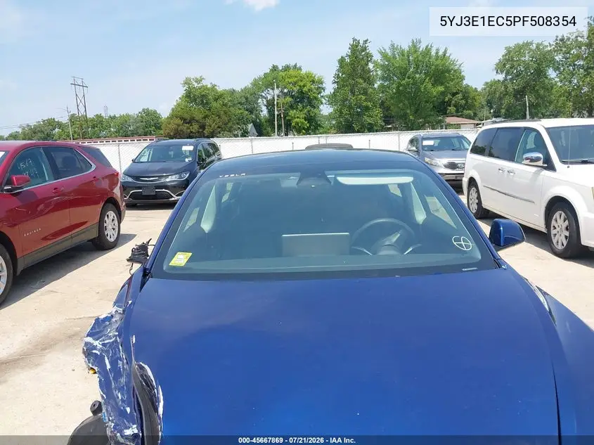 2023 Tesla Model 3 Performance Dual Motor All-Wheel Drive VIN: 5YJ3E1EC5PF508354 Lot: 45667869